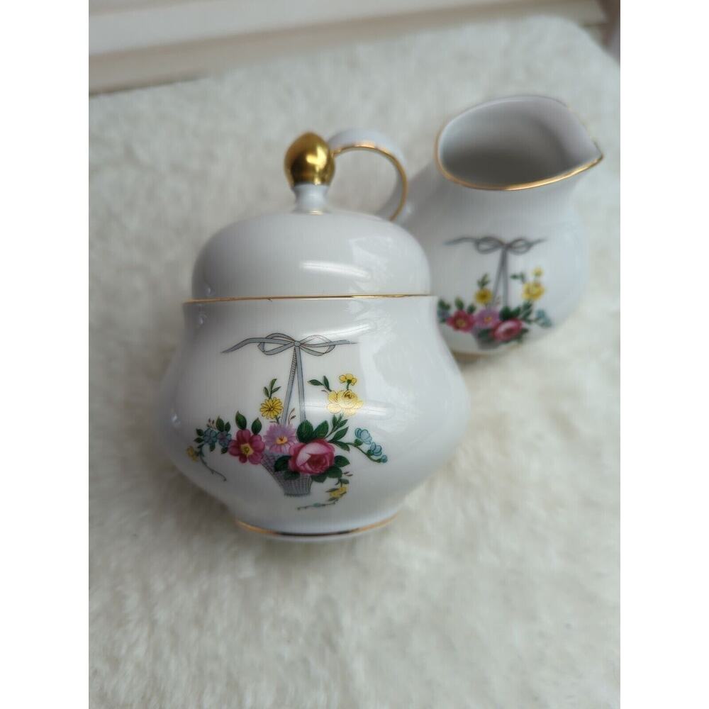 Vintage Eschenbach Germany Cream and Sugar Set